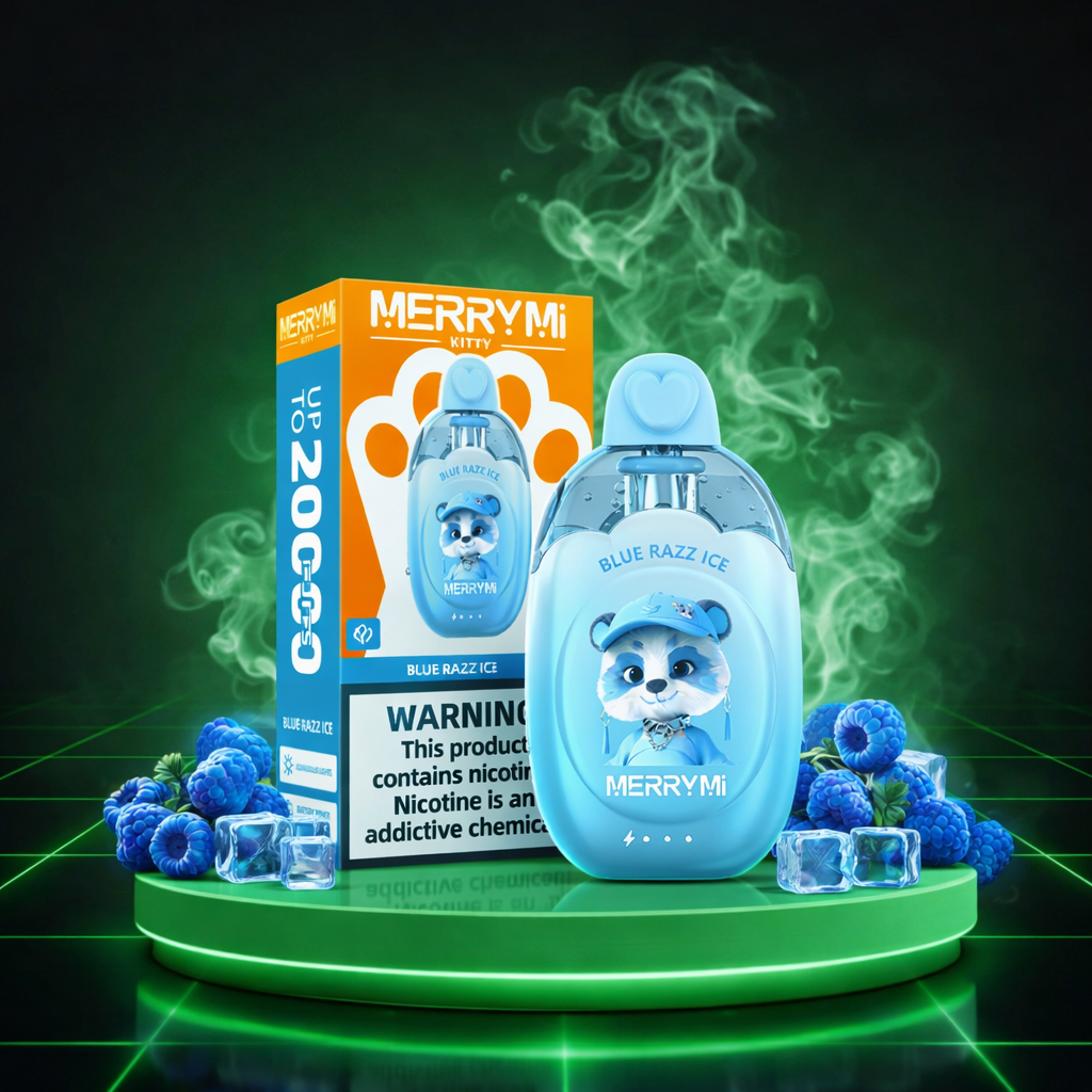 MerryMi Kitty 20K Bluee Razz Ice