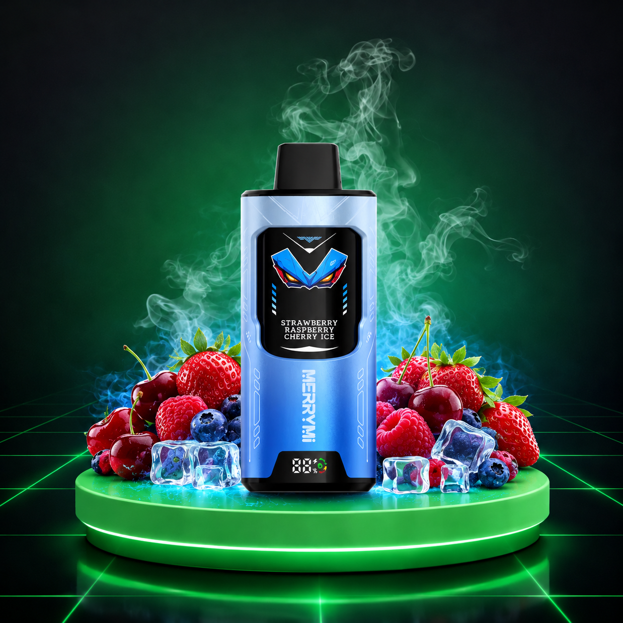 MerryMi Mecha Twist 75K Strawberry Raspberry Cherry Ice